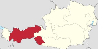 Тироль Австрия карта