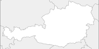 Карта Австрии карта наброски