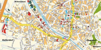 Карта дорнбирн, Австрия