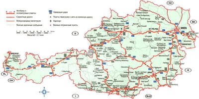 Карта кремс Австрия